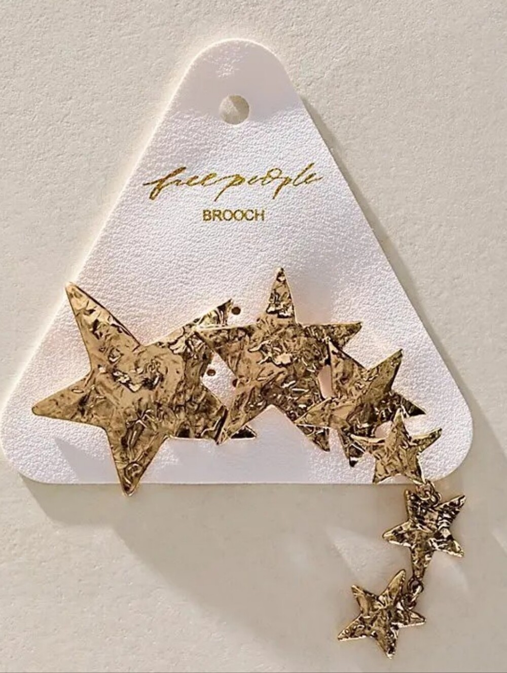 Free People Shootibg Stars Brooch